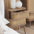 Noah 2 Drawer Bedside - Oak
